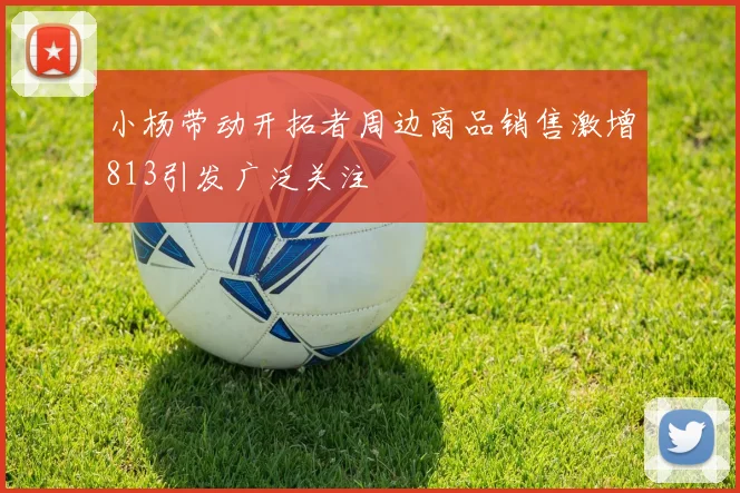 小杨带动开拓者周边商品销售激增813引发广泛关注